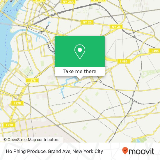 Mapa de Ho Phing Produce, Grand Ave