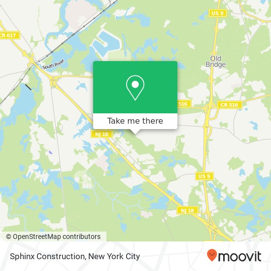 Sphinx Construction map