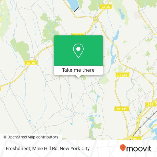 Mapa de Freshdirect, Mine Hill Rd