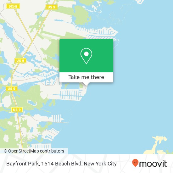 Bayfront Park, 1514 Beach Blvd map