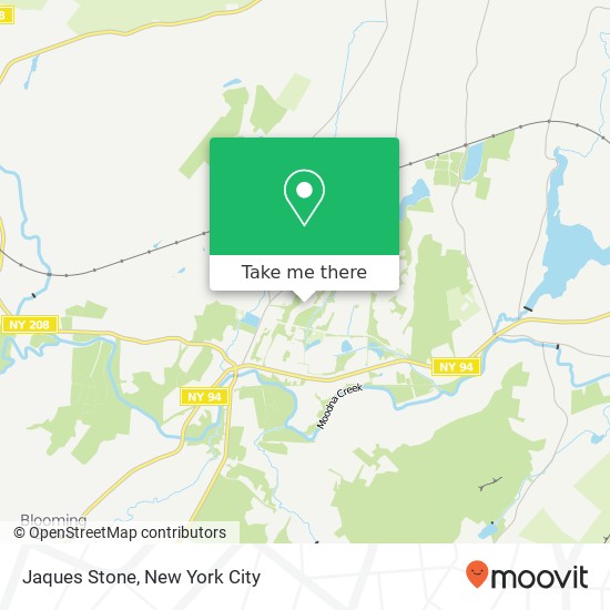 Jaques Stone, Washingtonville, NY 10992 map