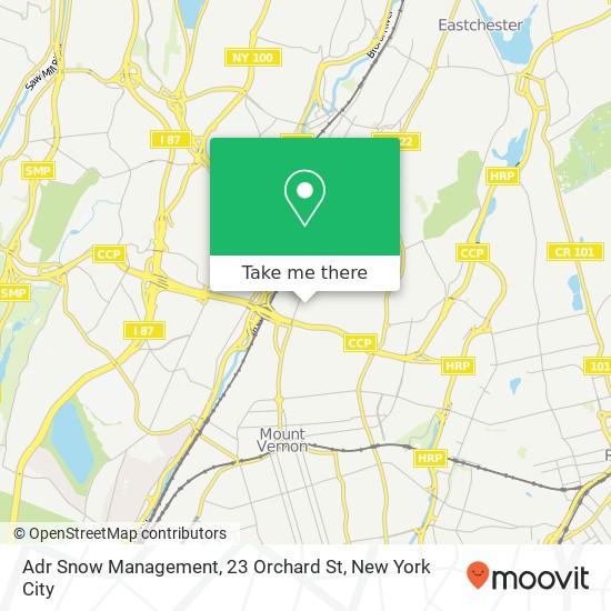 Mapa de Adr Snow Management, 23 Orchard St