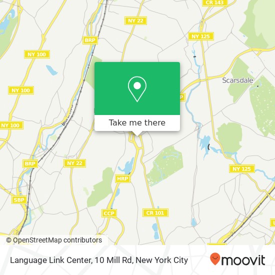 Language Link Center, 10 Mill Rd map