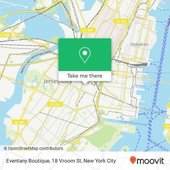 Eventany Boutique, 18 Vroom St map