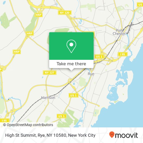 Mapa de High St Summit, Rye, NY 10580