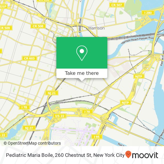 Pediatric Maria Boile, 260 Chestnut St map