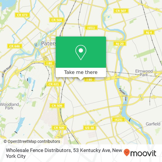 Wholesale Fence Distributors, 53 Kentucky Ave map