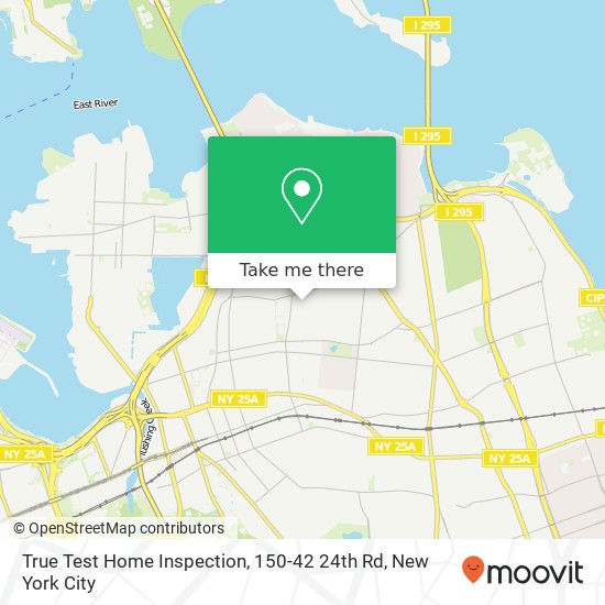 Mapa de True Test Home Inspection, 150-42 24th Rd