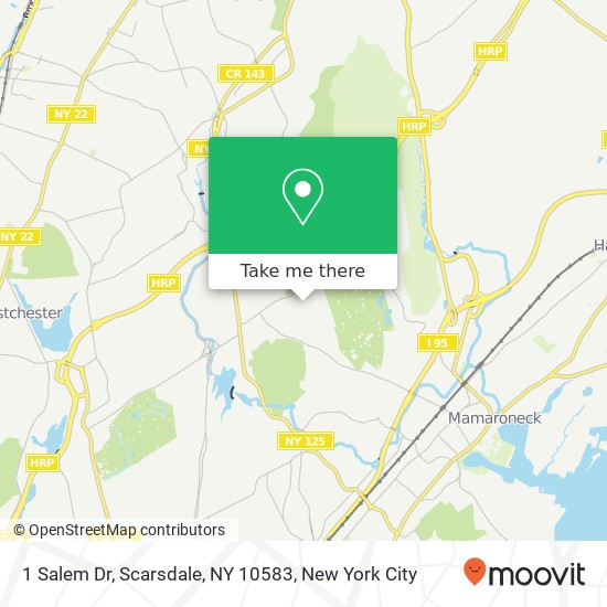 1 Salem Dr, Scarsdale, NY 10583 map