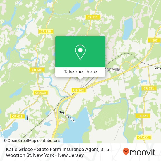 Mapa de Katie Grieco - State Farm Insurance Agent, 315 Wootton St