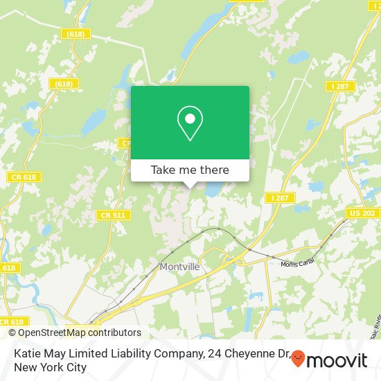 Katie May Limited Liability Company, 24 Cheyenne Dr map