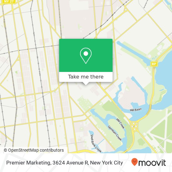 Premier Marketing, 3624 Avenue R map
