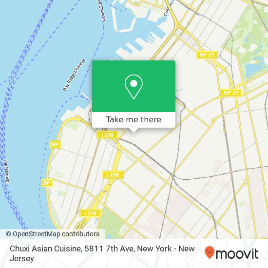 Chuxi Asian Cuisine, 5811 7th Ave map