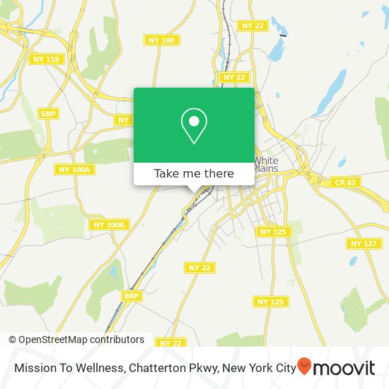 Mapa de Mission To Wellness, Chatterton Pkwy