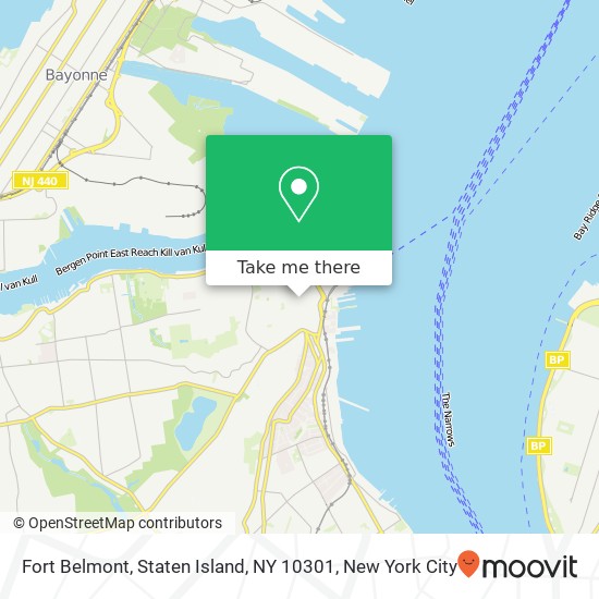 Fort Belmont, Staten Island, NY 10301 map