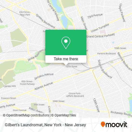 Mapa de Gilbert's Laundromat