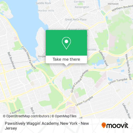 Pawsitively Waggin' Academy map