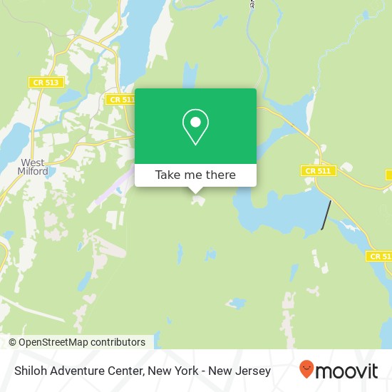 Mapa de Shiloh Adventure Center, 753 Burnt Meadow Rd