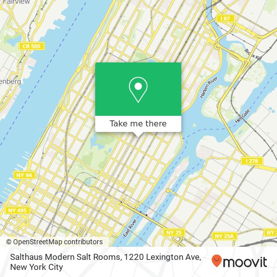 Salthaus Modern Salt Rooms, 1220 Lexington Ave map