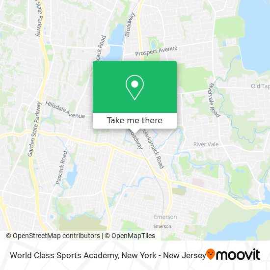 Mapa de World Class Sports Academy