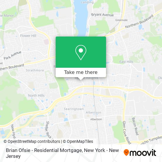 Brian Ofsie - Residential Mortgage map
