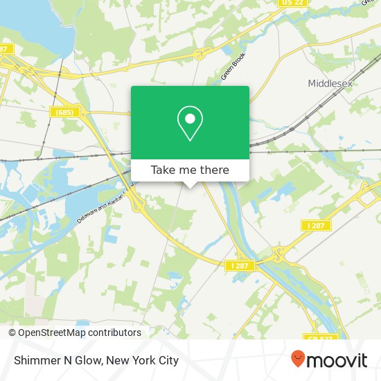 Mapa de Shimmer N Glow