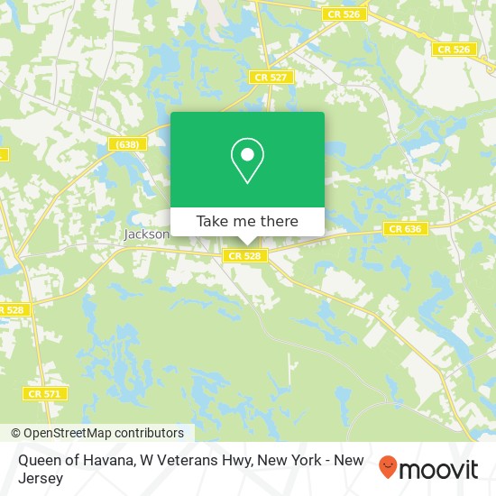 Queen of Havana, W Veterans Hwy map