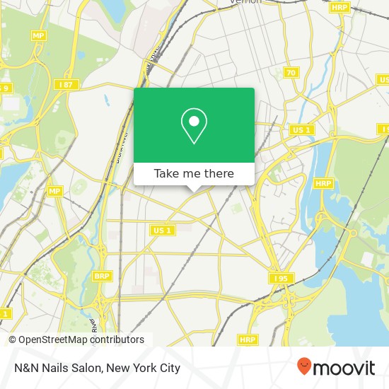 Mapa de N&N Nails Salon