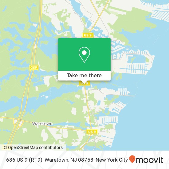686 US-9 (RT-9), Waretown, NJ 08758 map