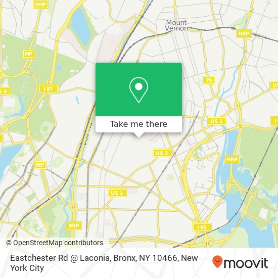 Eastchester Rd @ Laconia, Bronx, NY 10466 map