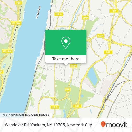 Wendover Rd, Yonkers, NY 10705 map