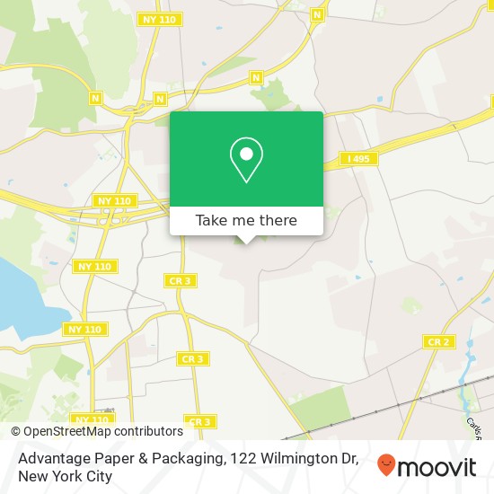 Advantage Paper & Packaging, 122 Wilmington Dr map