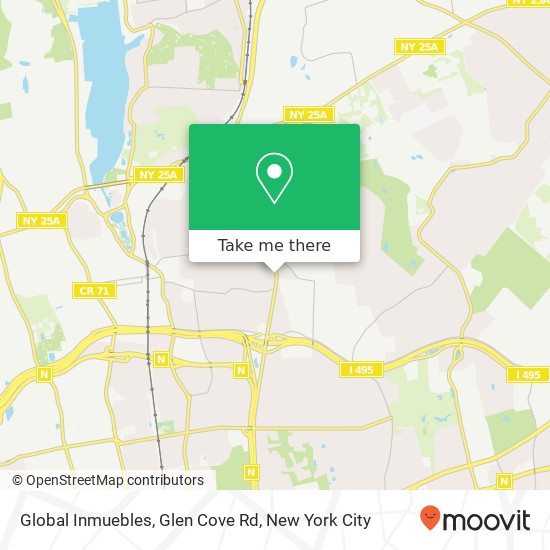 Global Inmuebles, Glen Cove Rd map