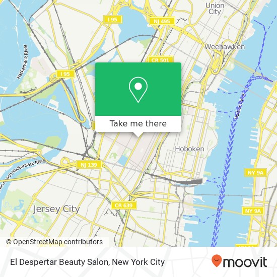 Mapa de El Despertar Beauty Salon