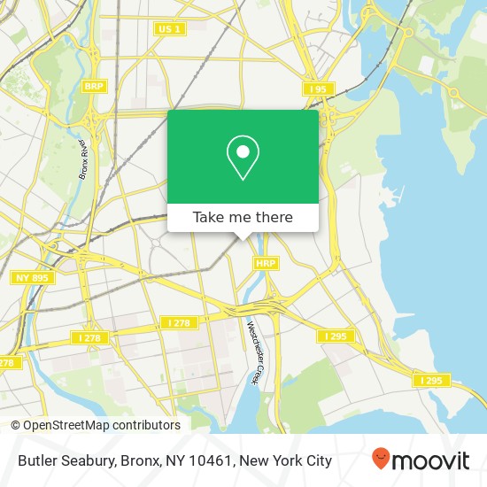 Butler Seabury, Bronx, NY 10461 map