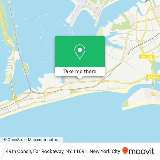 49th Conch, Far Rockaway, NY 11691 map