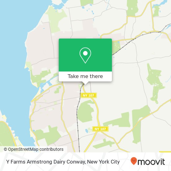 Y Farms Armstrong Dairy Conway map