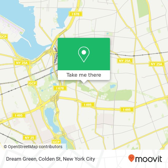 Mapa de Dream Green, Colden St