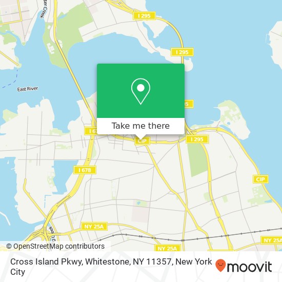 Mapa de Cross Island Pkwy, Whitestone, NY 11357