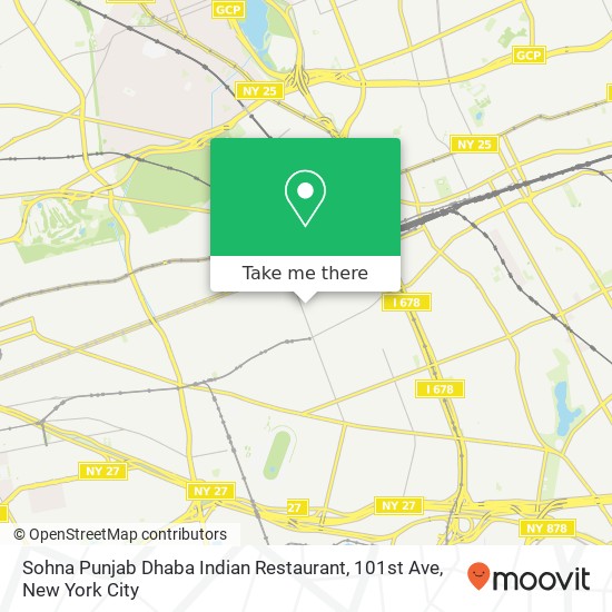 Mapa de Sohna Punjab Dhaba Indian Restaurant, 101st Ave