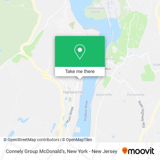Connely Group McDonald's map