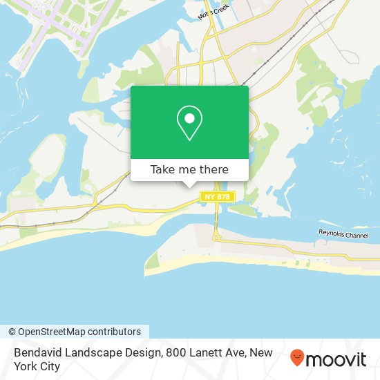 Mapa de Bendavid Landscape Design, 800 Lanett Ave