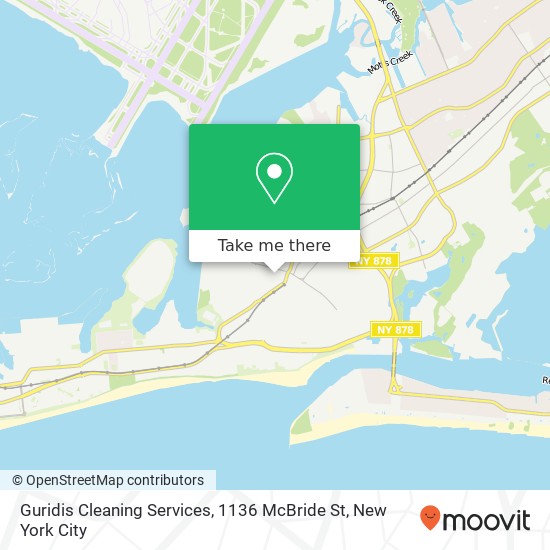 Guridis Cleaning Services, 1136 McBride St map
