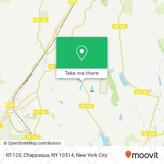 Mapa de RT-120, Chappaqua, NY 10514