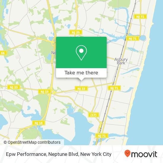 Epw Performance, Neptune Blvd map