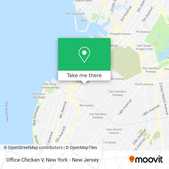 Office Chicken V map