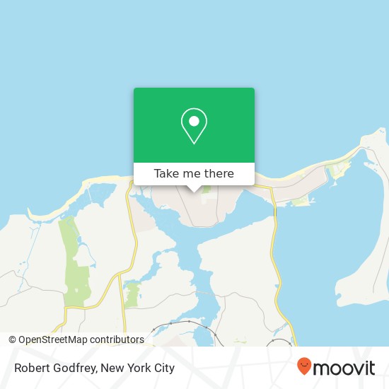 Mapa de Robert Godfrey, Bayville, NY 11709