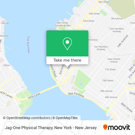 Mapa de Jag-One Physical Therapy