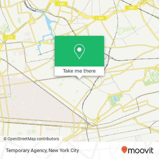 Mapa de Temporary Agency