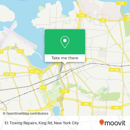 Et Towing Repairs, King Rd map